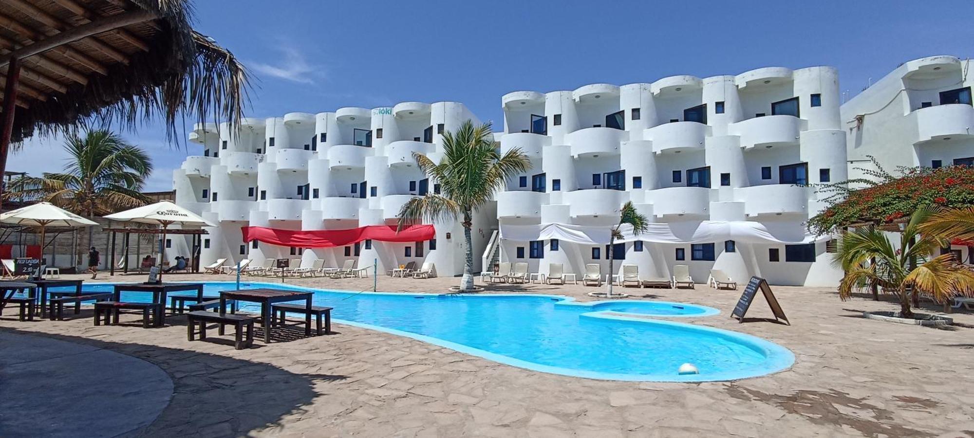 Loki Del Mar Hostel Máncora Exterior foto